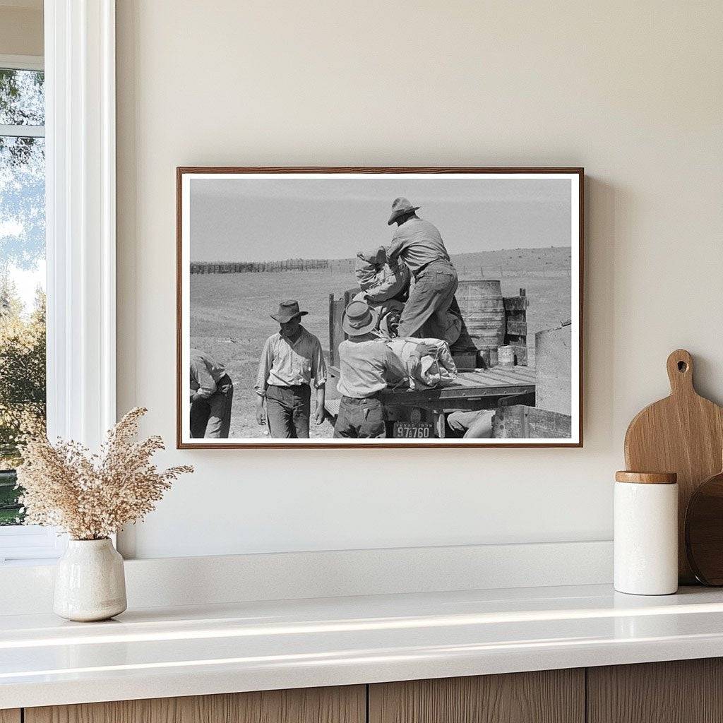 May 1939 Vintage Photo of Ranch Life in Marfa Texas