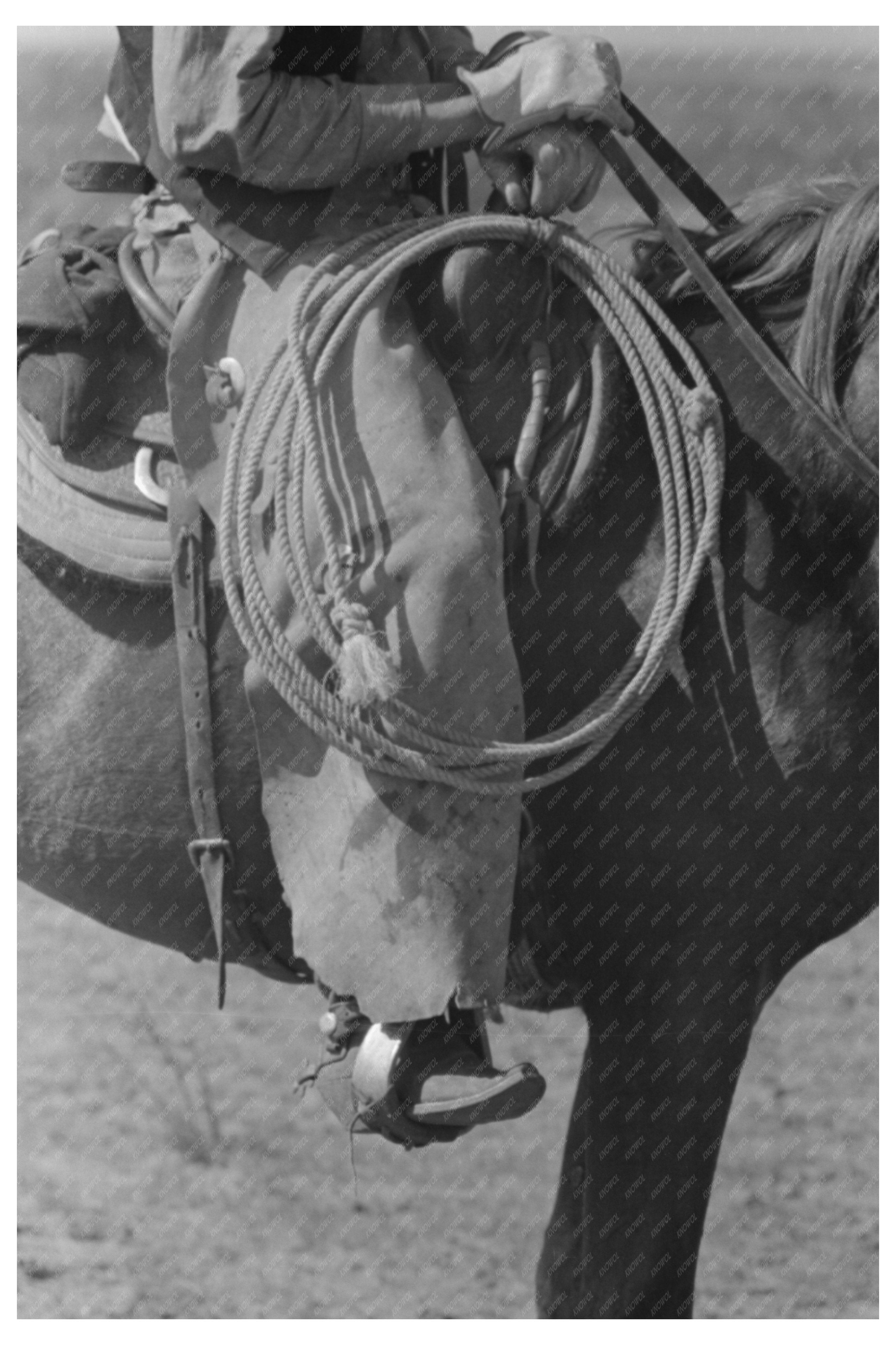 Cowboy Regalia and Equipment Spur Texas May 1939