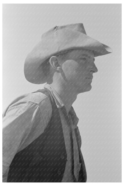 Cowboy at SMS Ranch Spur Texas May 1939