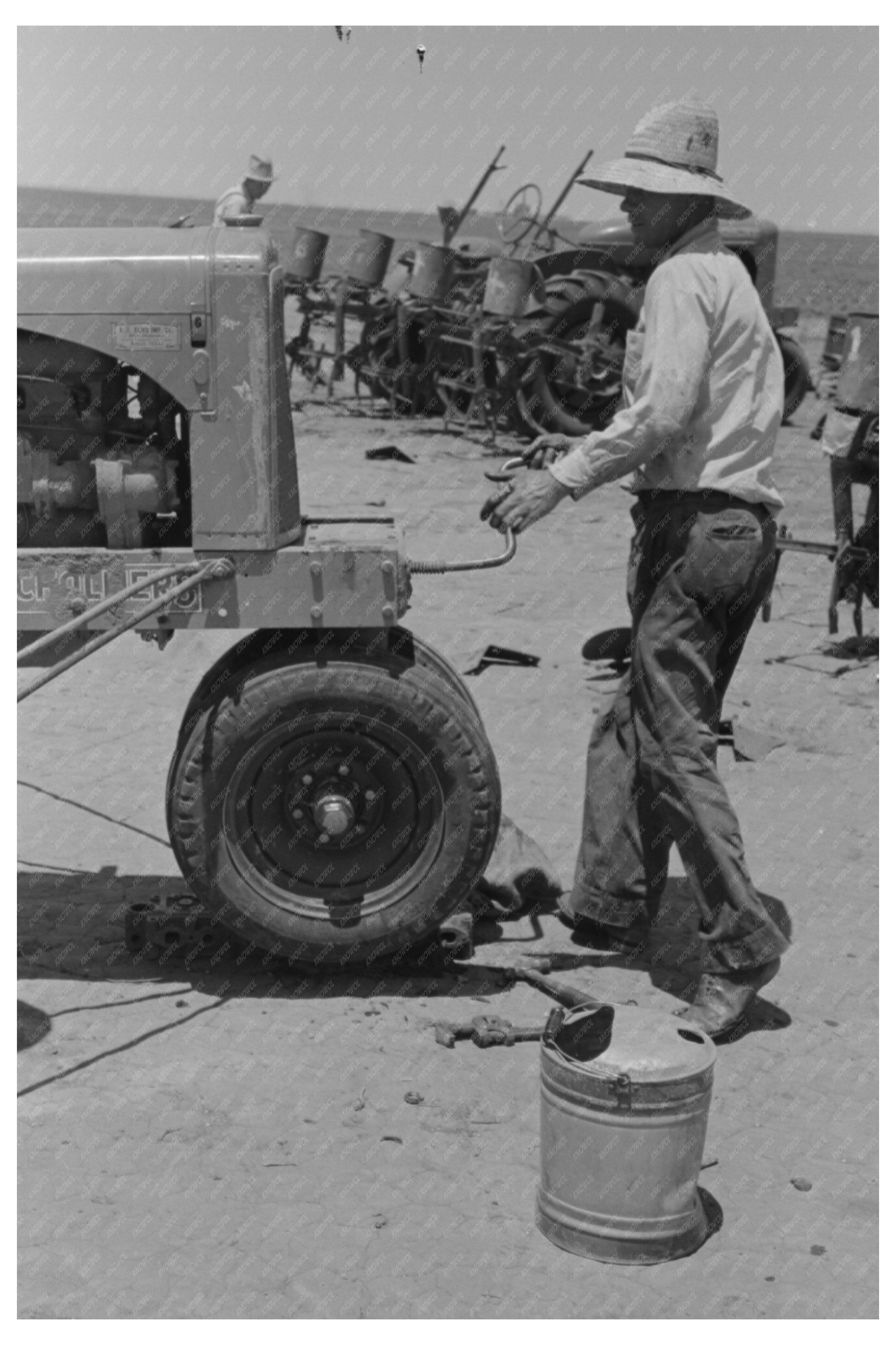 Tractor Operation on Texas Farm May 1939