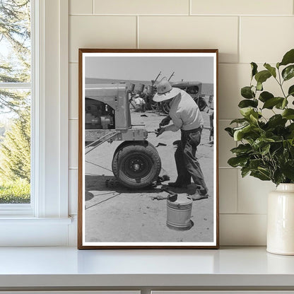 Tractor Operation by Day Laborer in Ralls Texas 1939