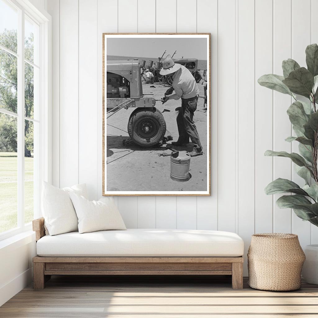 Tractor Operation by Day Laborer in Ralls Texas 1939