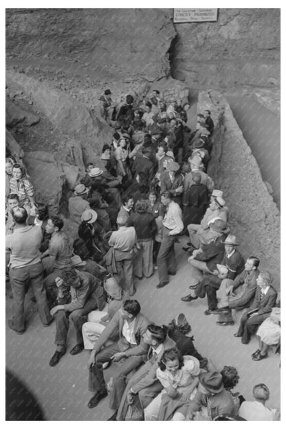 Tourists at Carlsbad Caverns New Mexico May 1939