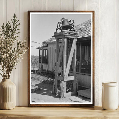 Vintage Cattle Ranch Bell Spur Texas May 1939