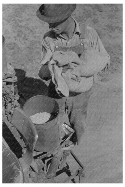 Kaffir Corn Seed Planting in Ralls Texas May 1939