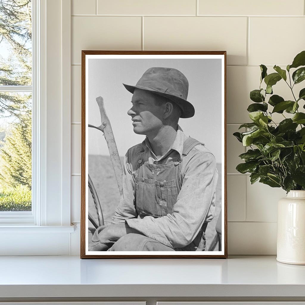 Day Laborer in Tractor on Texas Farm May 1939