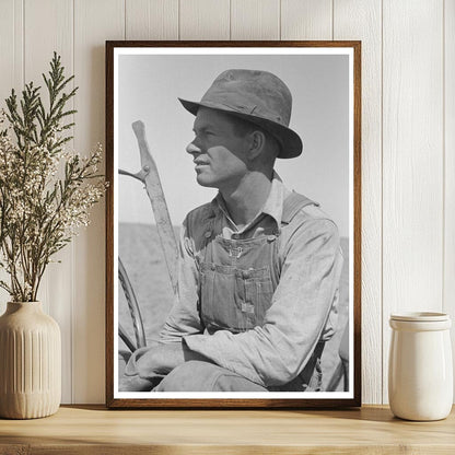 Day Laborer in Tractor on Texas Farm May 1939