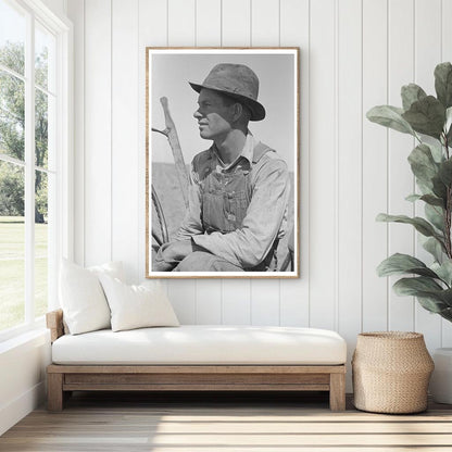 Day Laborer in Tractor on Texas Farm May 1939