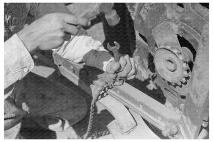 Chain Repair on Texas Farm May 1939 FSA Collection