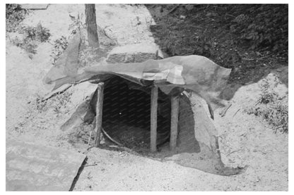 Chicken Coop Near Webber Falls Muskogee County Oklahoma 1939