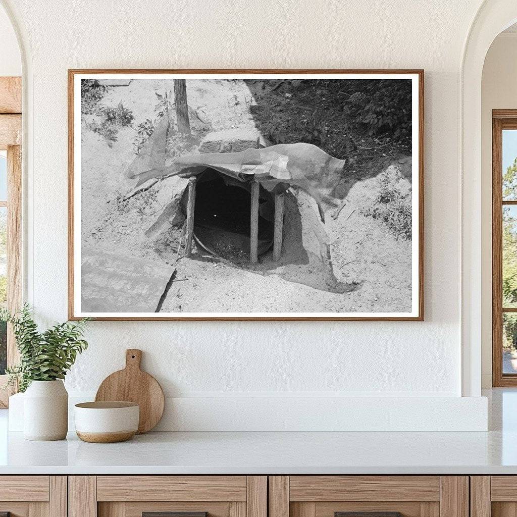 Chicken Coop Near Webber Falls Muskogee County Oklahoma 1939