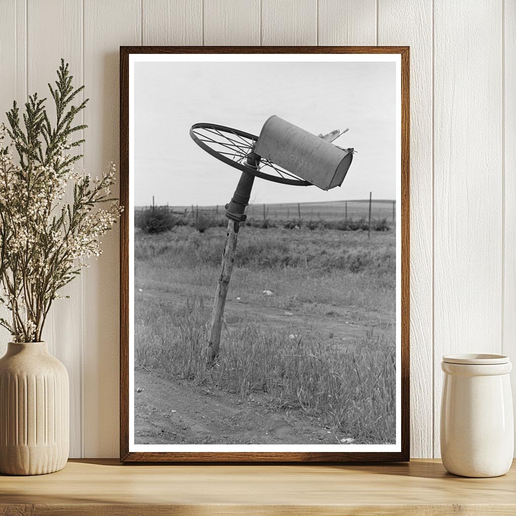 Tenant Farmer Mailbox Hydro Oklahoma June 1939