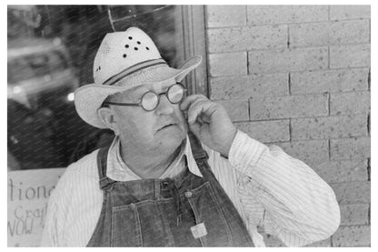 Farmer in Frederick Oklahoma June 1939 Vintage Photo