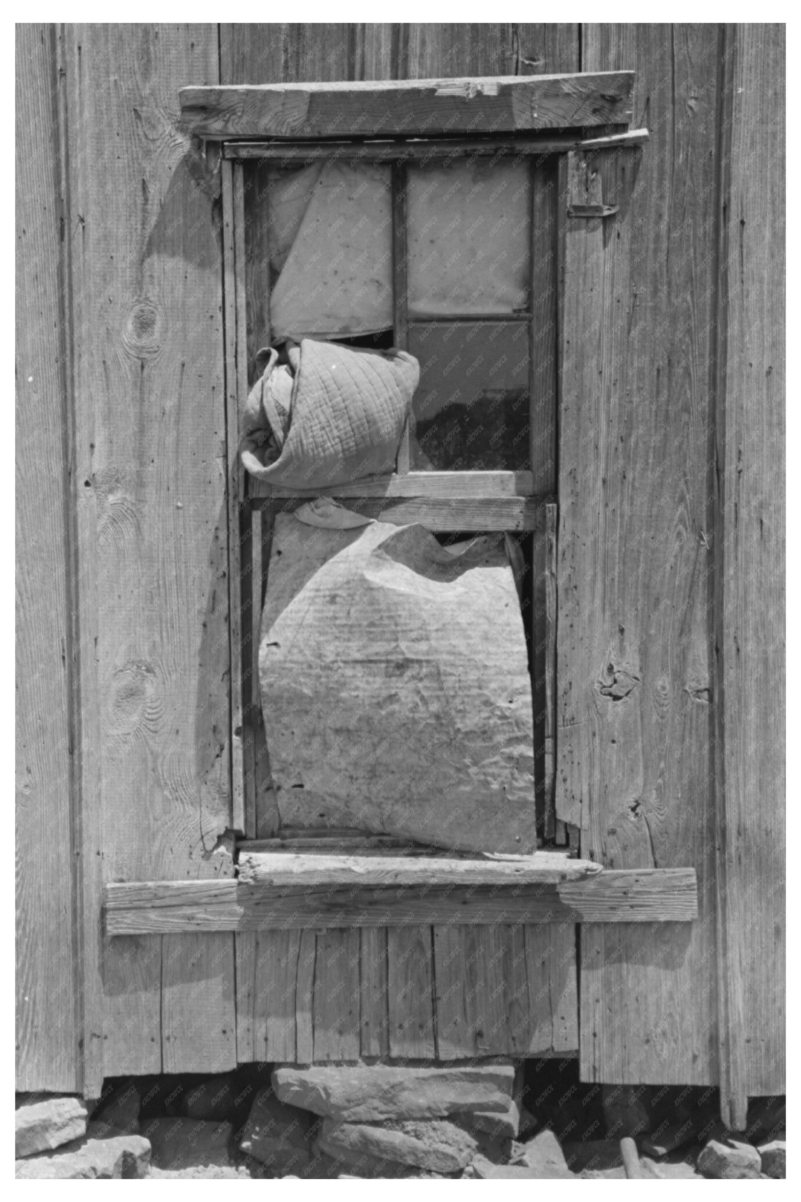 Window Construction in McIntosh County Oklahoma 1939