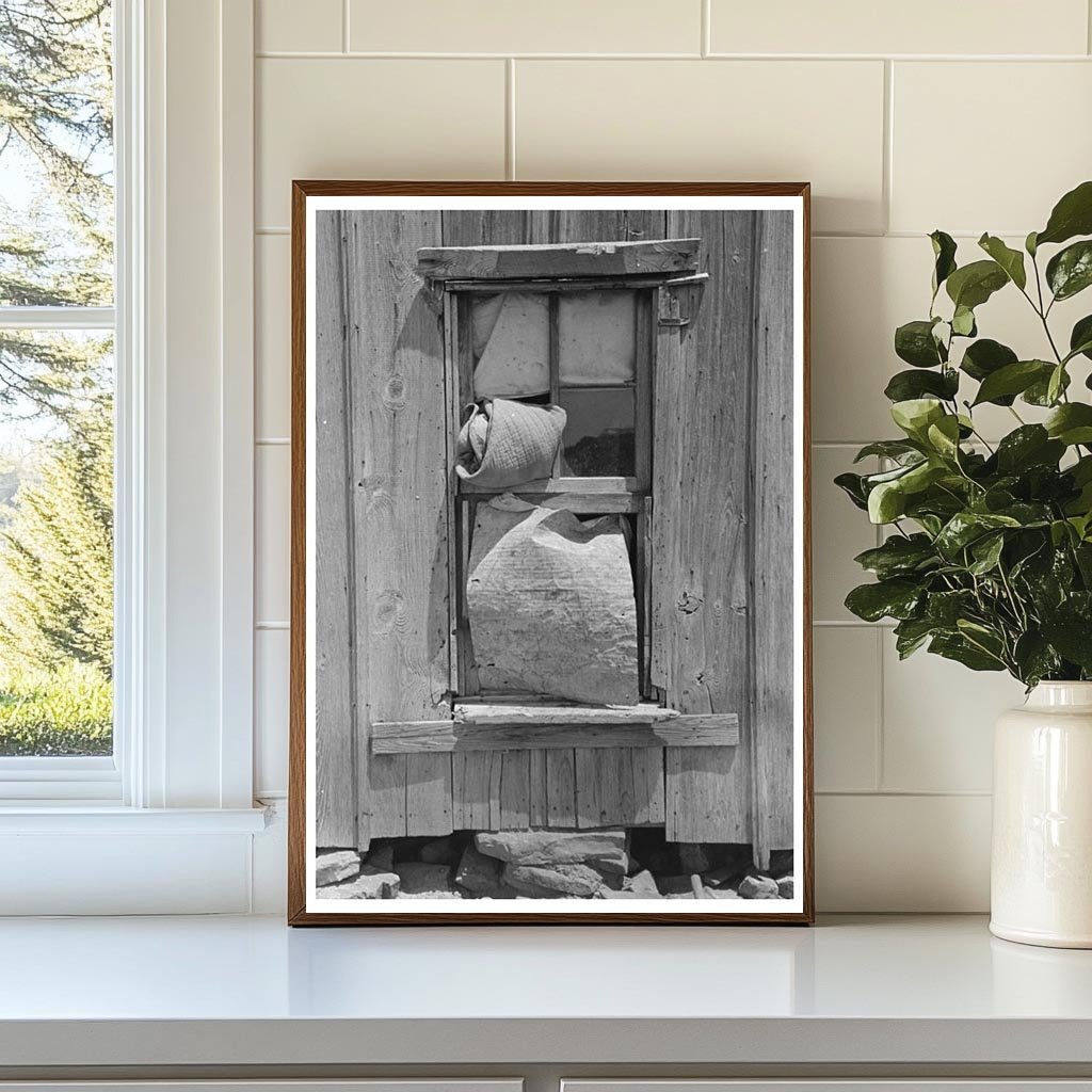 Window Construction in McIntosh County Oklahoma 1939