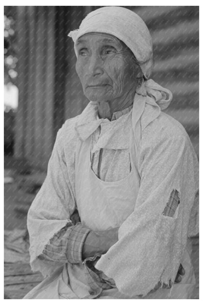 Indigenous Woman Tenant Farmer McIntosh County 1939