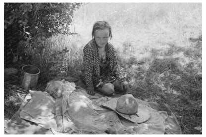 Migrant Family Camp in Oklahoma June 1939