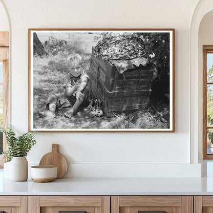 Child Laborer Camped by Roadside Oklahoma June 1939