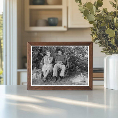 Husband and Wife in Wagoner County Oklahoma 1939