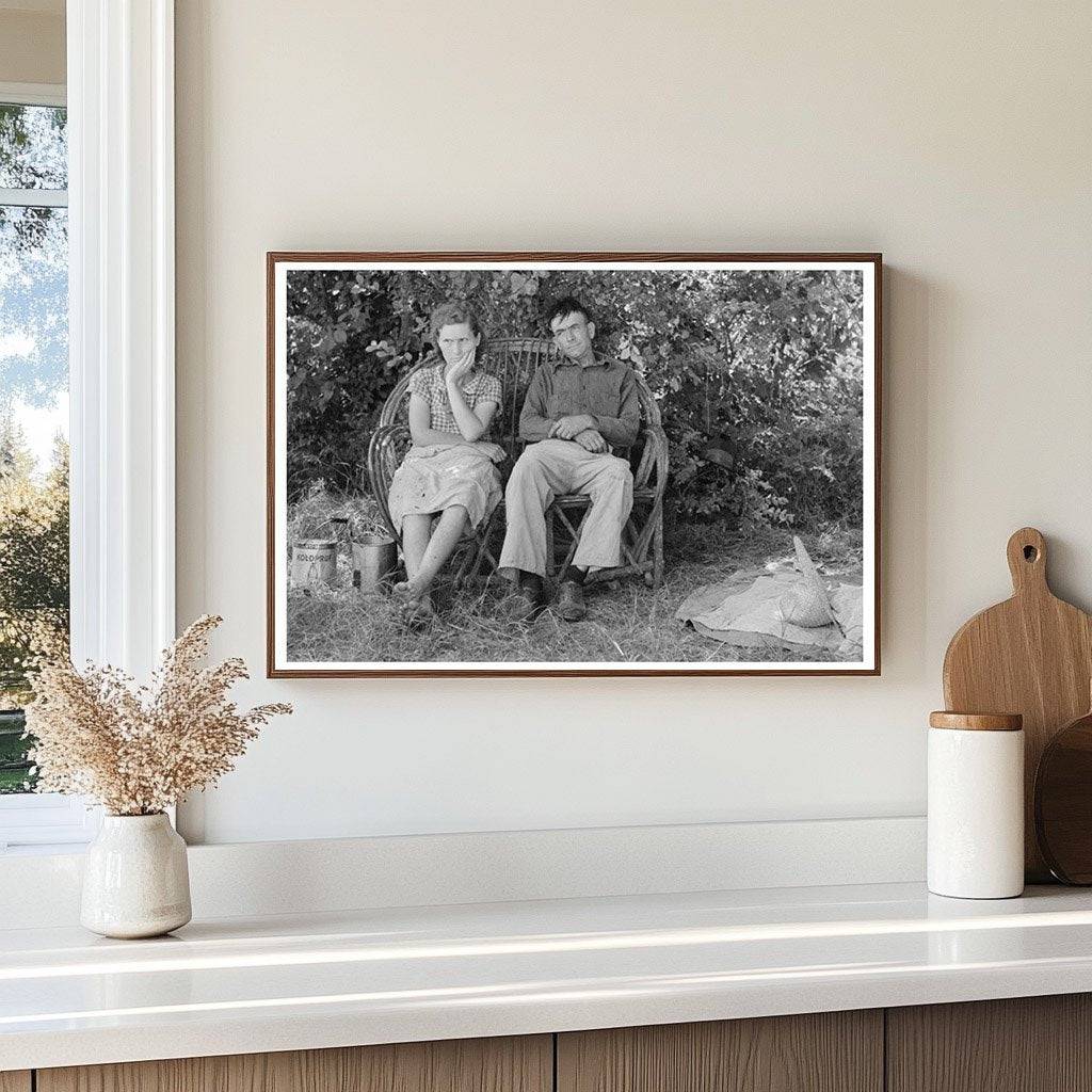 Husband and Wife in Wagoner County Oklahoma 1939