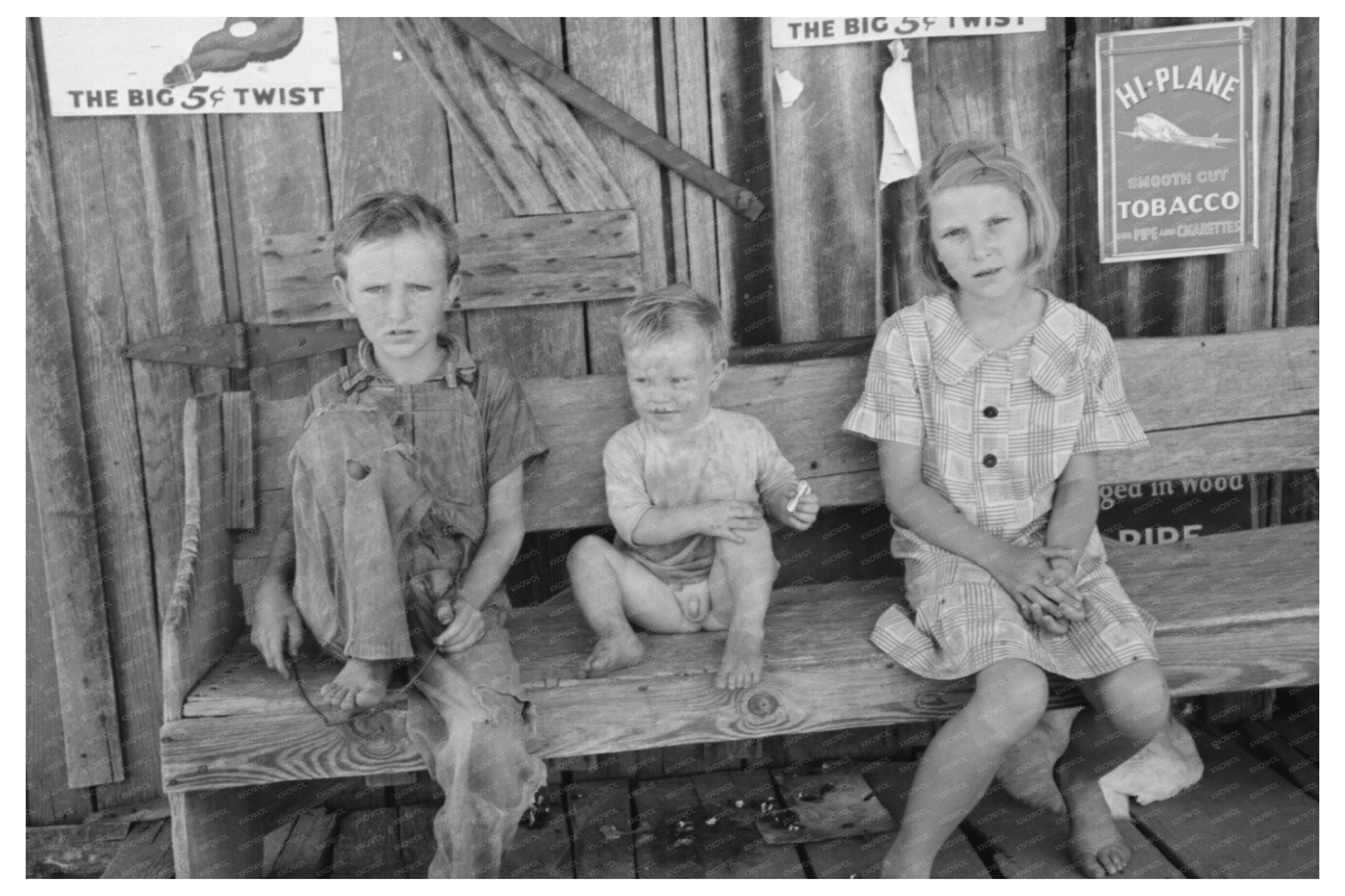 Children of Agricultural Laborers in Vian Oklahoma 1939