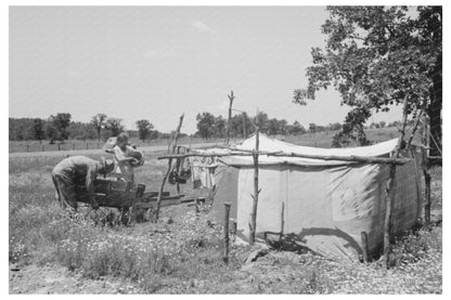 Migratory Workers Camp Vian Oklahoma June 1939