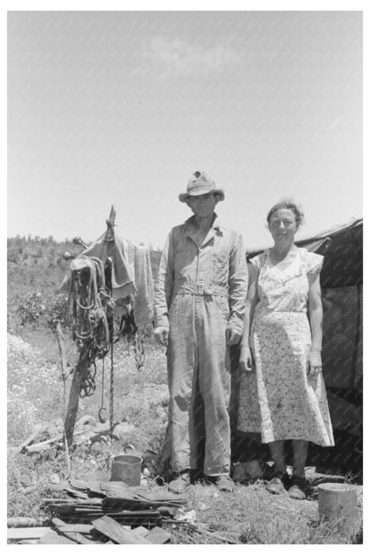 Migrant Agricultural Workers Camp Vian Oklahoma June 1939