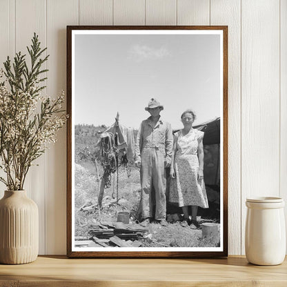 Migrant Agricultural Workers Camp Vian Oklahoma June 1939