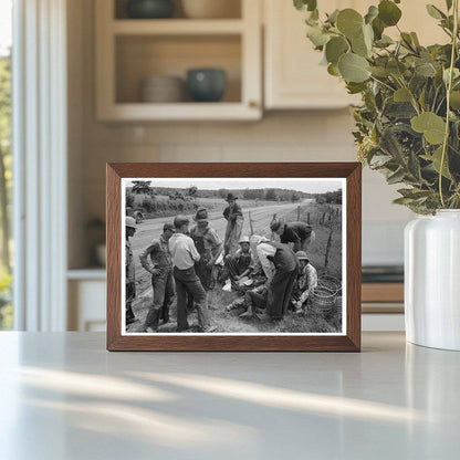 Potato Pickers in Sequoyah County Oklahoma 1939