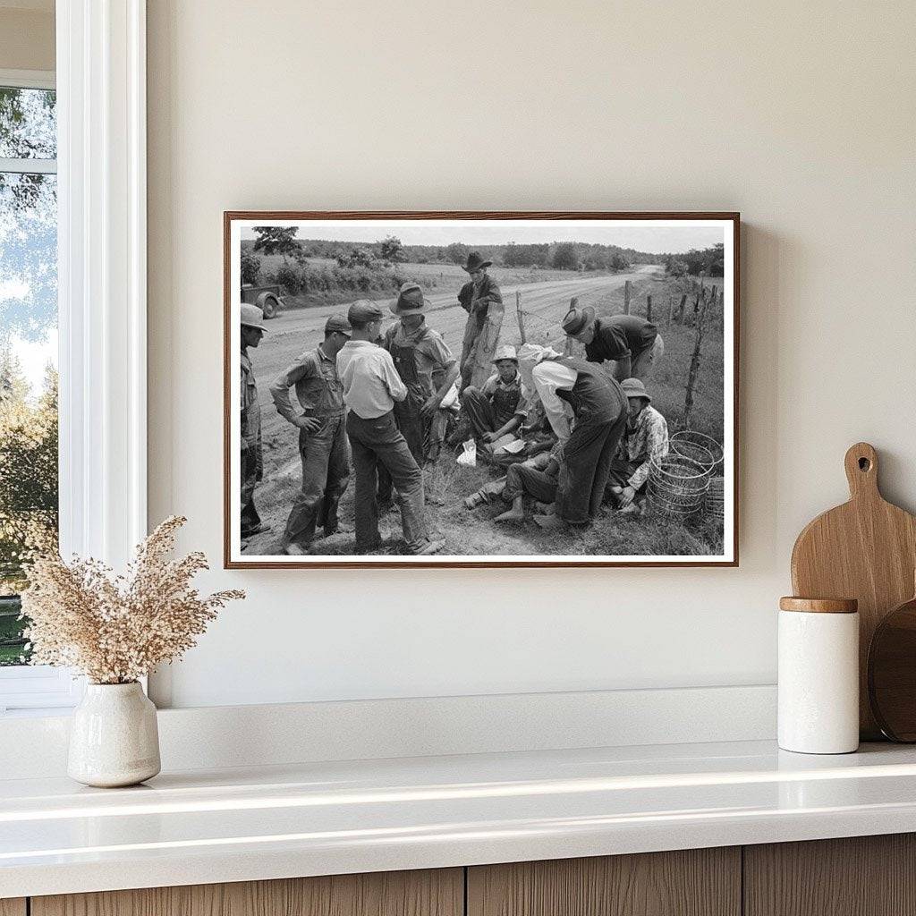 Potato Pickers in Sequoyah County Oklahoma 1939