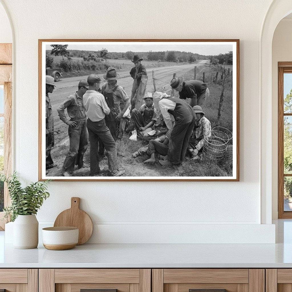 Potato Pickers in Sequoyah County Oklahoma 1939