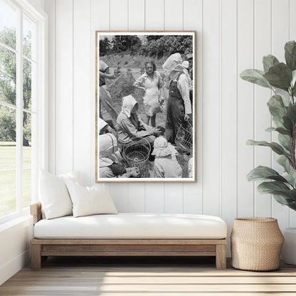 Potato Workers in Sequoyah County Oklahoma June 1939