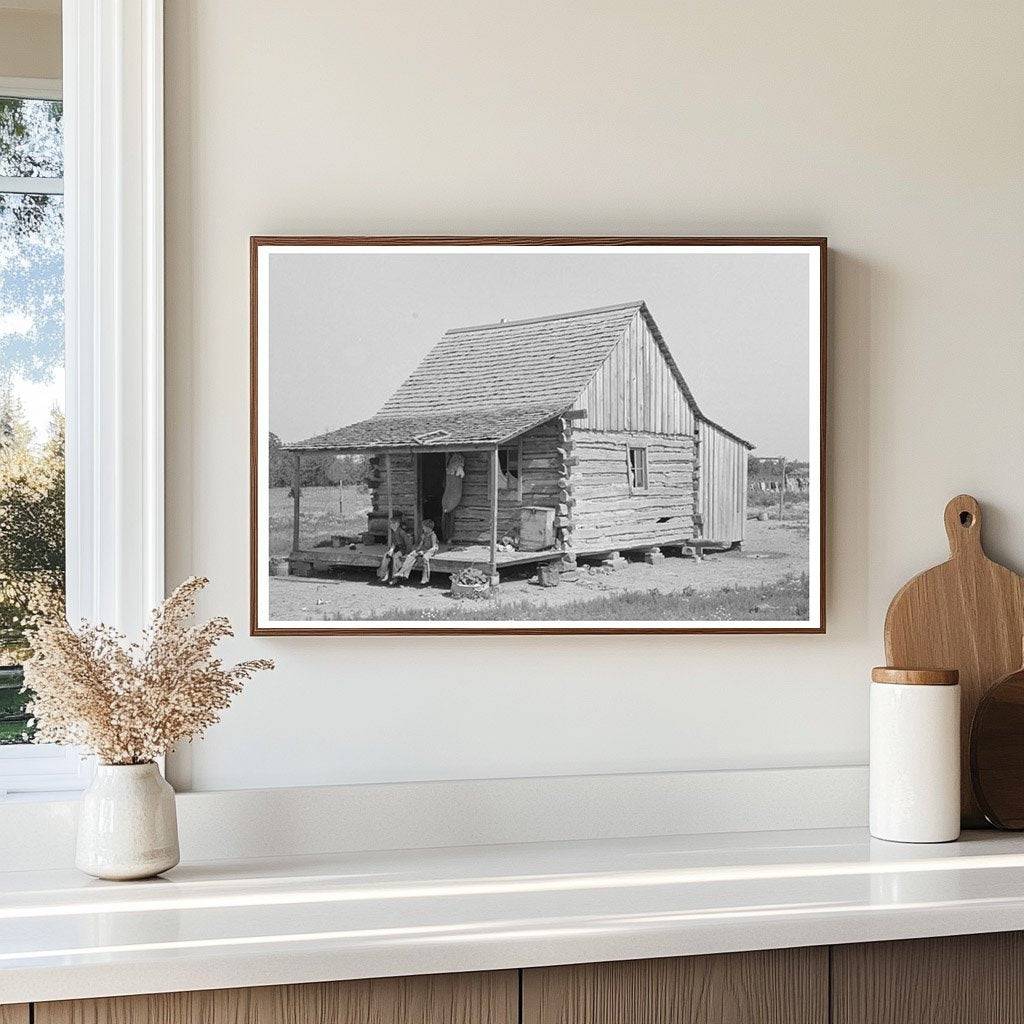 Home of Agricultural Laborers Sequoyah County Oklahoma 1939