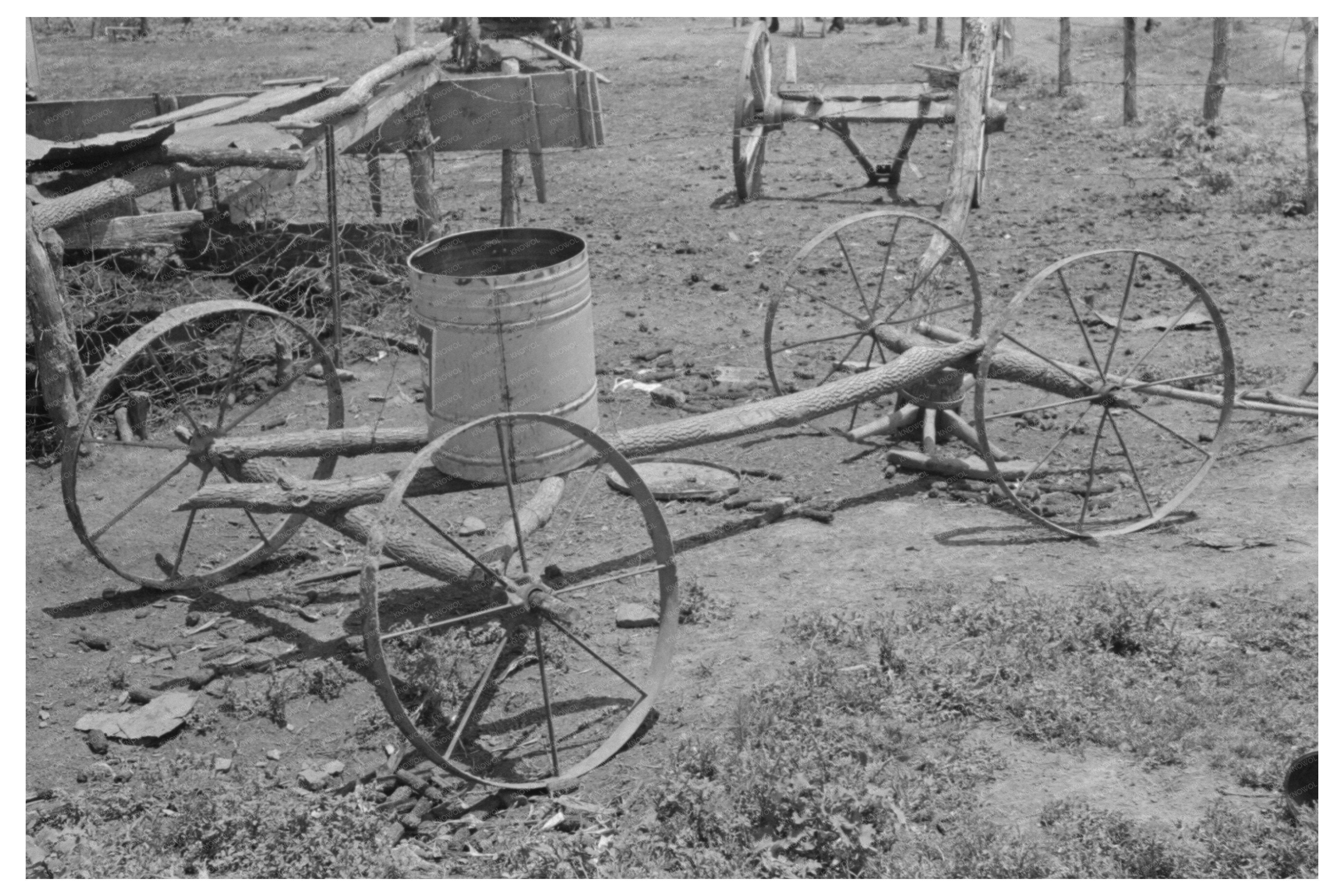 Vintage Water Hauler 1939 Tenant Farmer Muskogee Oklahoma