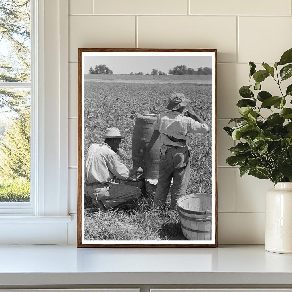 Agricultural Laborer Drinking Water Oklahoma June 1939