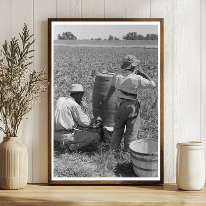 Agricultural Laborer Drinking Water Oklahoma June 1939