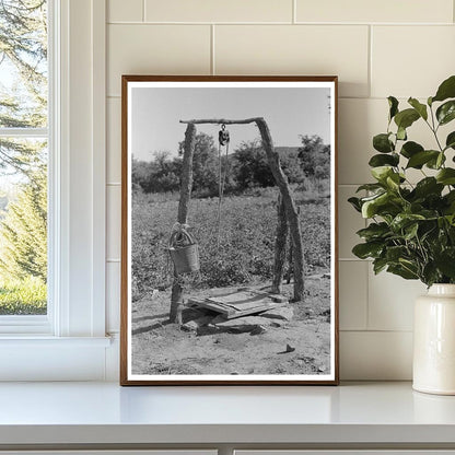 Tenant Farmer in McIntosh County Oklahoma 1939 Photo