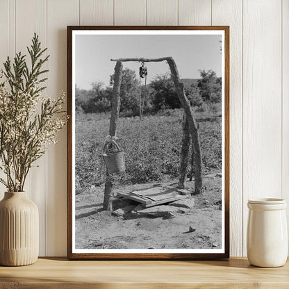 Tenant Farmer in McIntosh County Oklahoma 1939 Photo