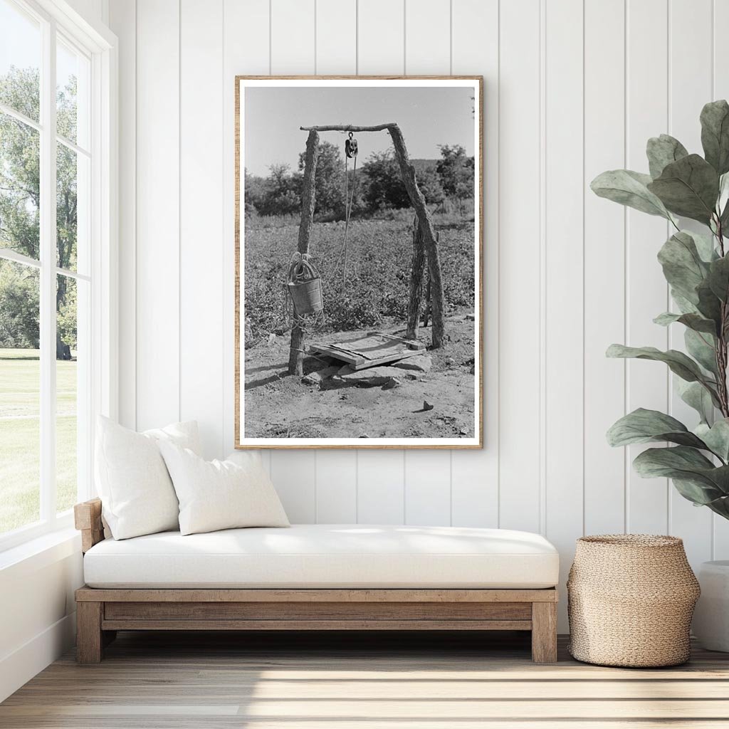 Tenant Farmer in McIntosh County Oklahoma 1939 Photo