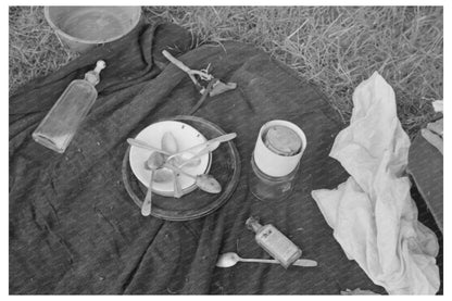 Migrant Family Camp Roadside Oklahoma June 1939