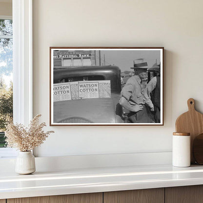 Farmer at Weatherford Texas Market May 1939