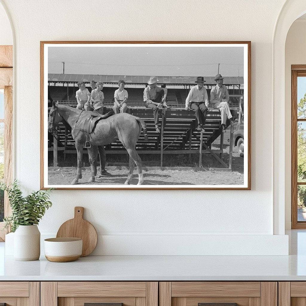 Polo Match Spectators Abilene Texas May 1939