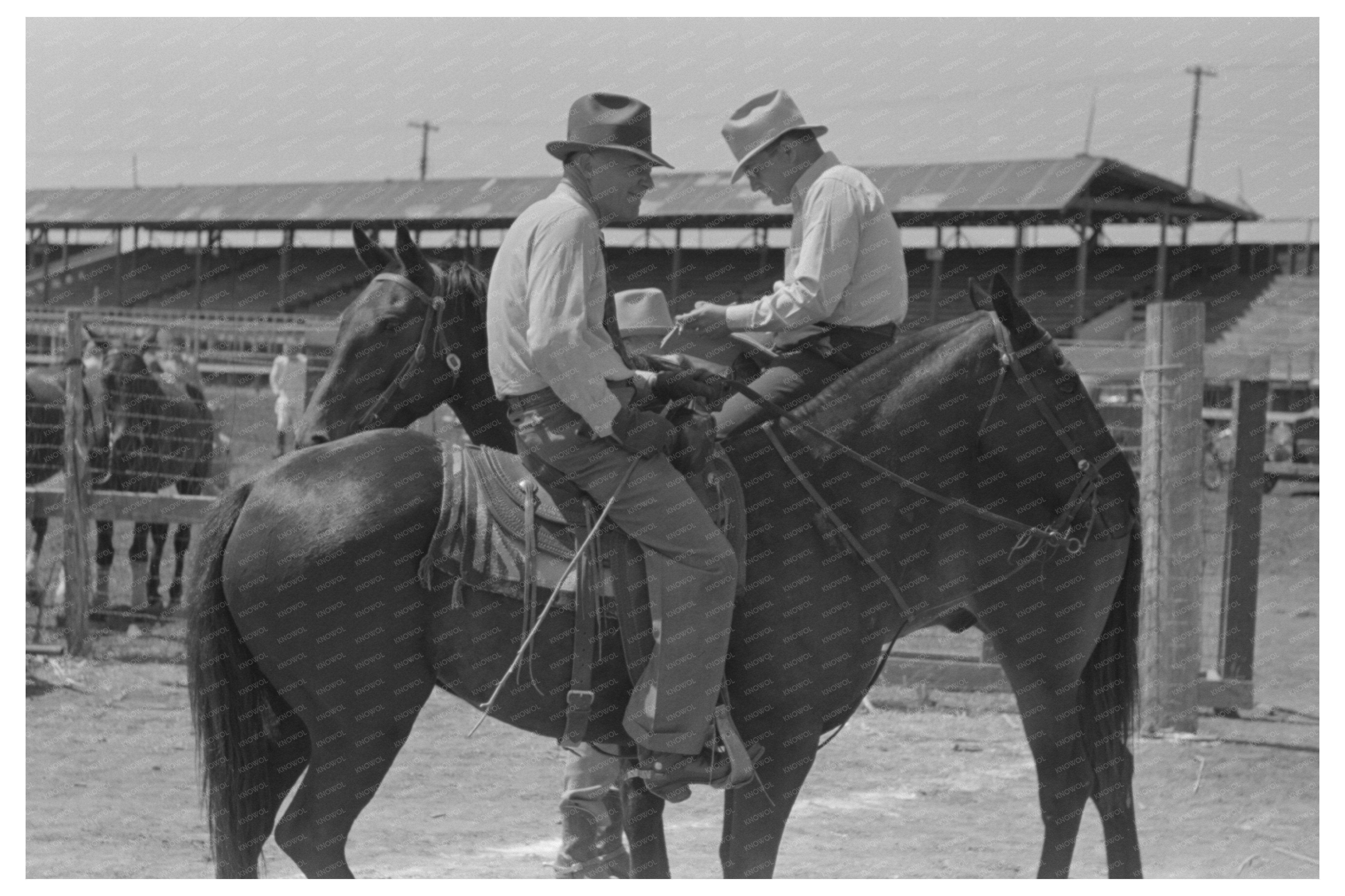 Officials at Polo Match Abilene Texas May 1939