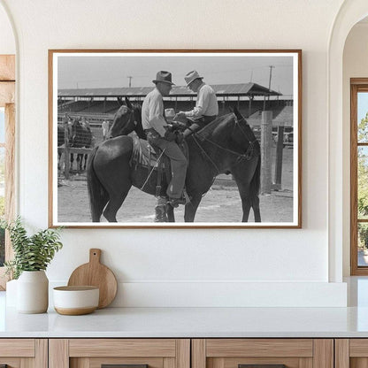 Officials at Polo Match Abilene Texas May 1939