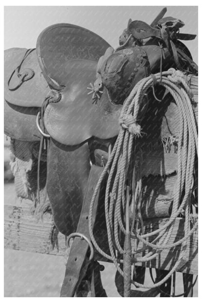 Cowboy Saddle from Marfa Texas Roundup May 1939