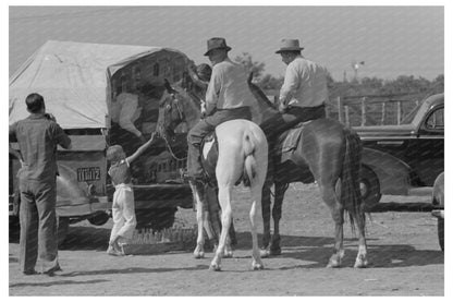 West Texans at Polo Match Abilene 1939