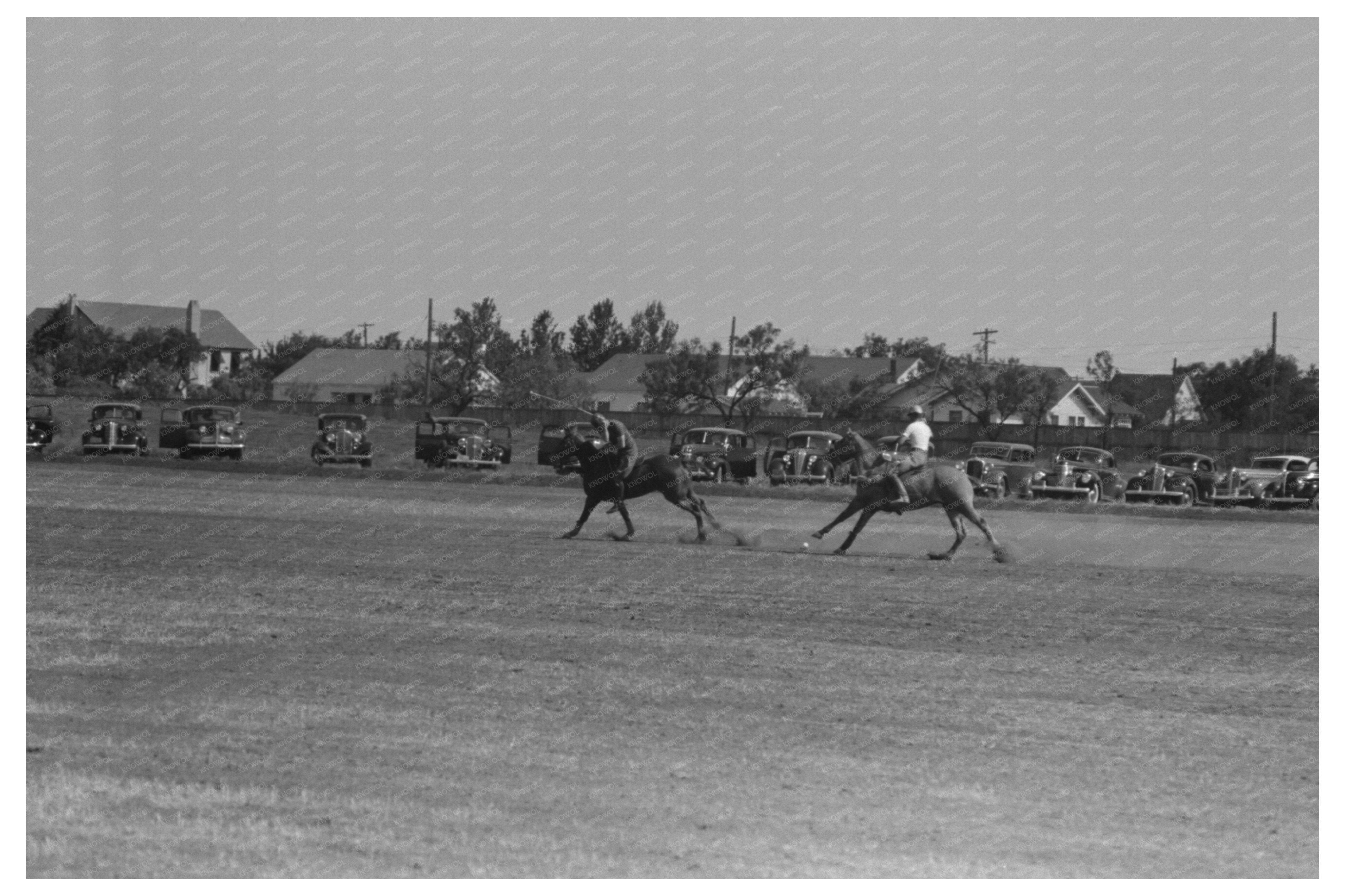 Polo Match in Abilene Texas May 1939