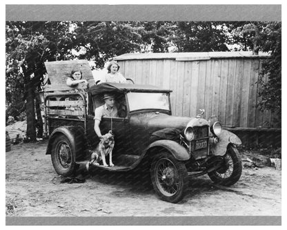 Muskogee Oklahoma to California Journey July 1939
