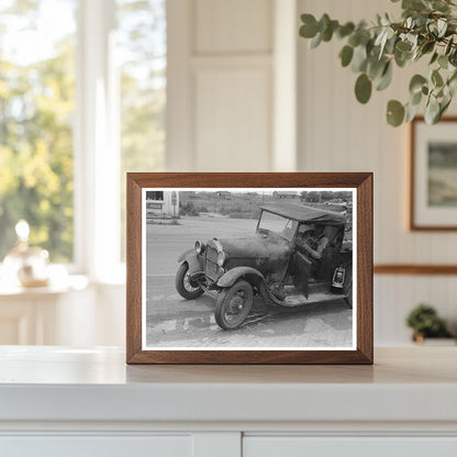 Elmer Thomas Family Car Journey to California 1939