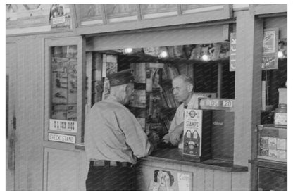 Tobacco Dealer at Streetcar Terminal Oklahoma City 1939